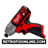 Milwaukee M12 2462-20 12V Sub-Compact Impact Driver - Bare Tool