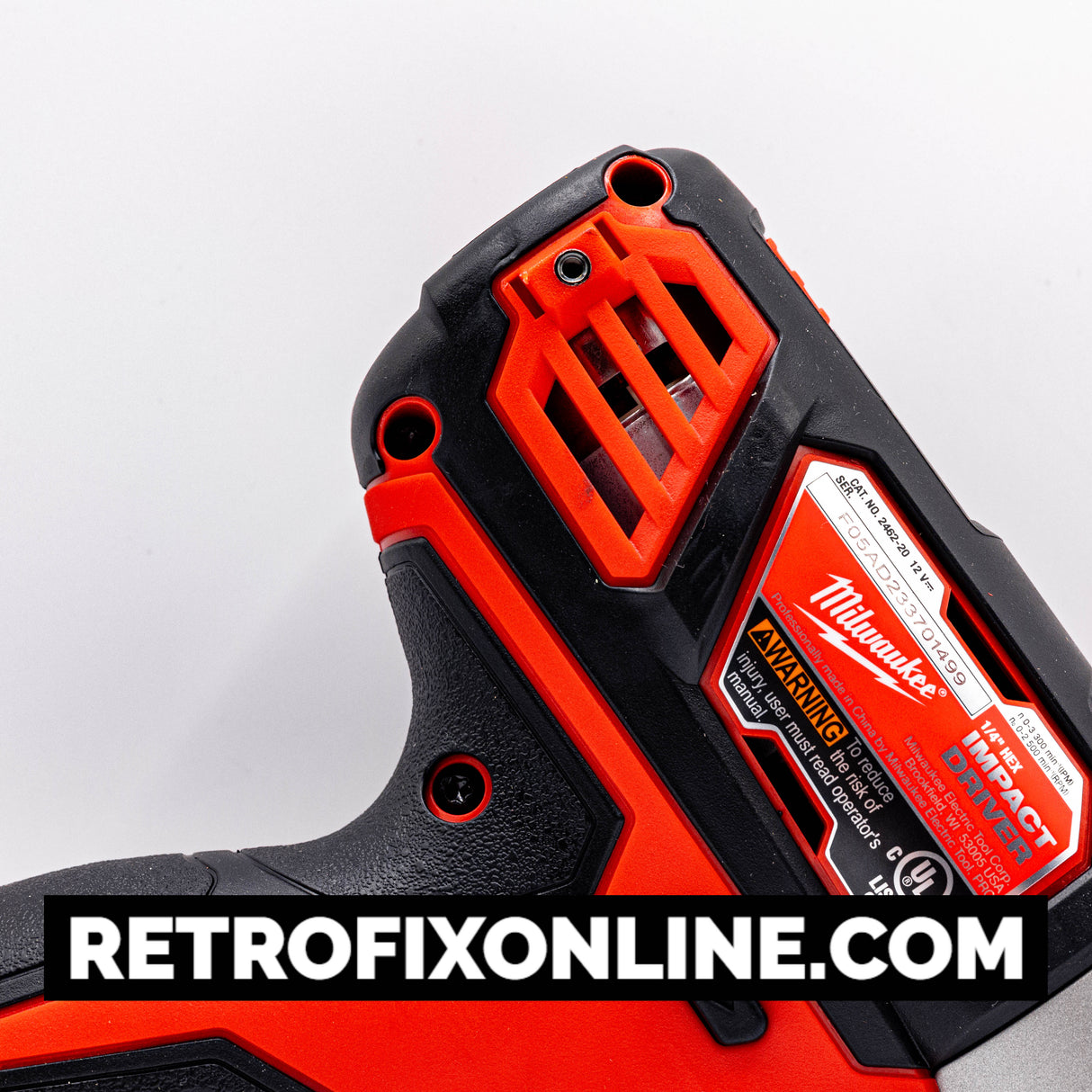 Milwaukee M12 2462-20 12V Sub-Compact Impact Driver - Bare Tool