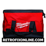 Milwaukee 50-55-3550 Contractor Canvas Heavy Duty Tool Bag USA 40 x 28 x 24cm